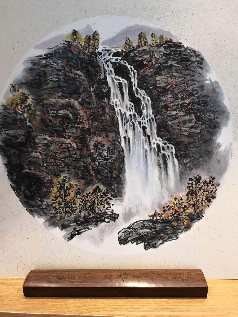 张焕新工笔画作品展,走进清新雅致的世界